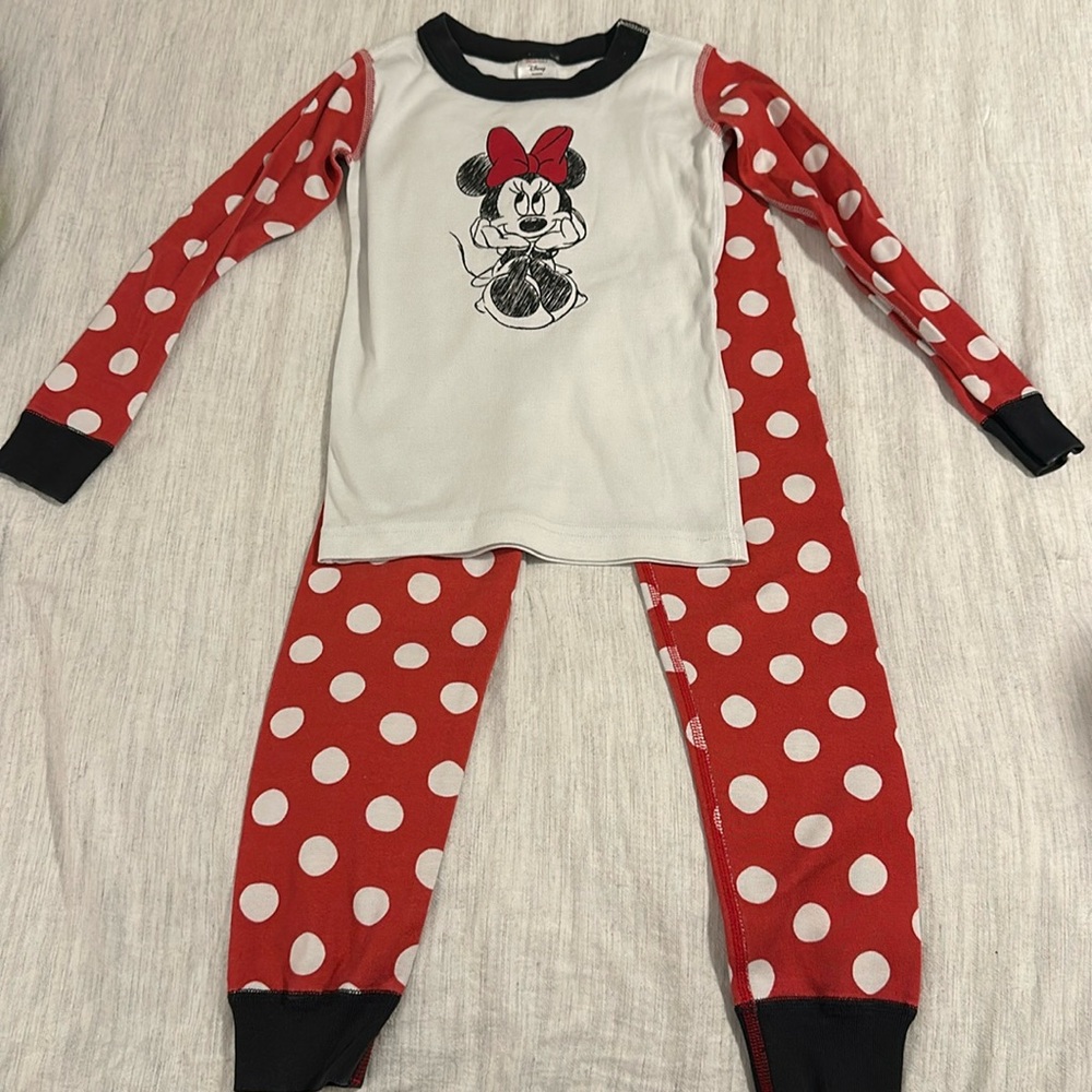 Hanna Andersson Minnie Mouse pajamas